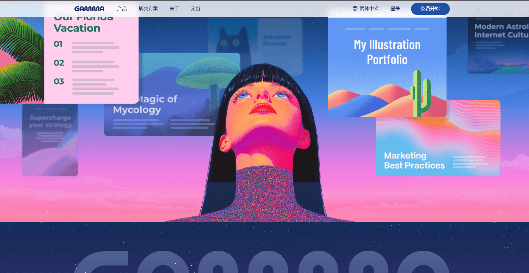 Gamma:打破幻灯片边界的自由派