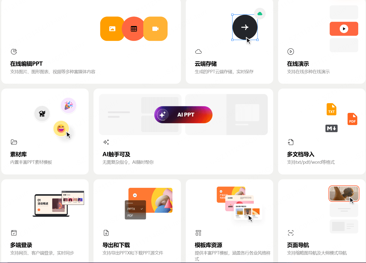 更多博思AIPPT能力