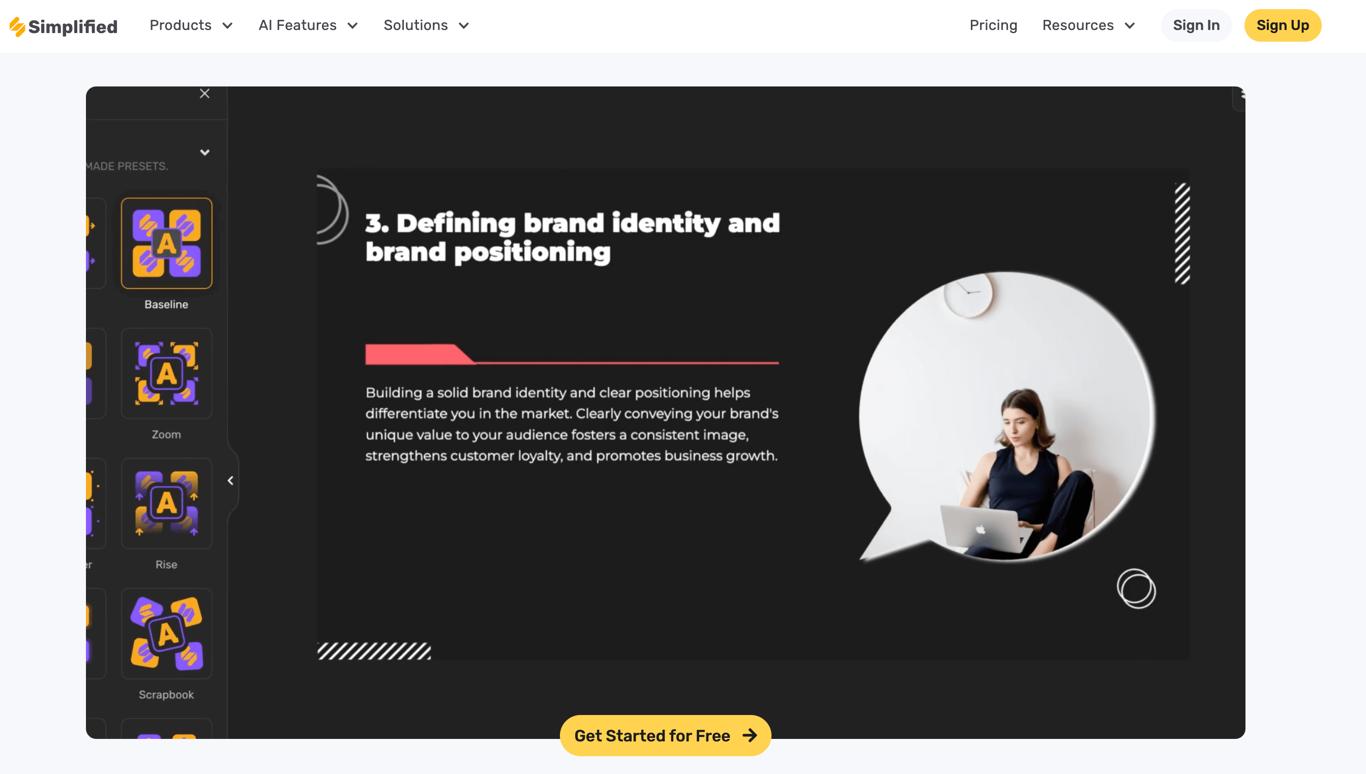 热门AIPPT工具-Simplified AI