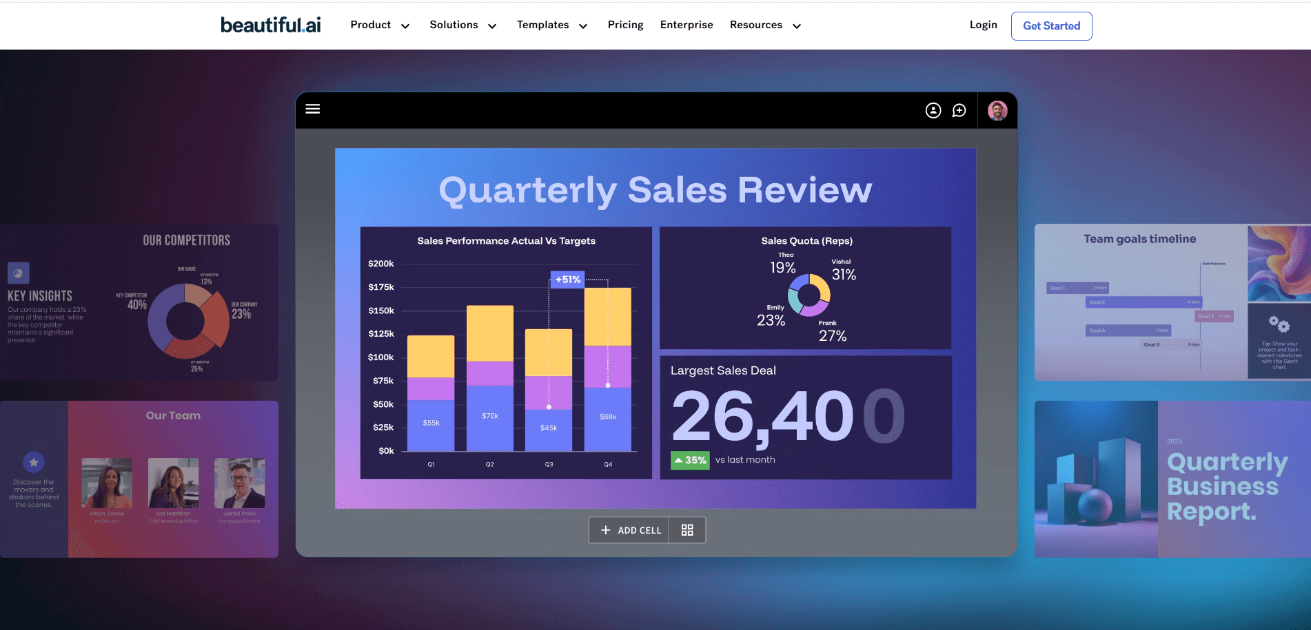 Beautiful.ai——智能设计驱动的演示工具