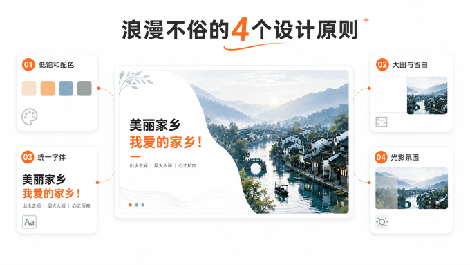 浪漫又不俗的4个设计原则