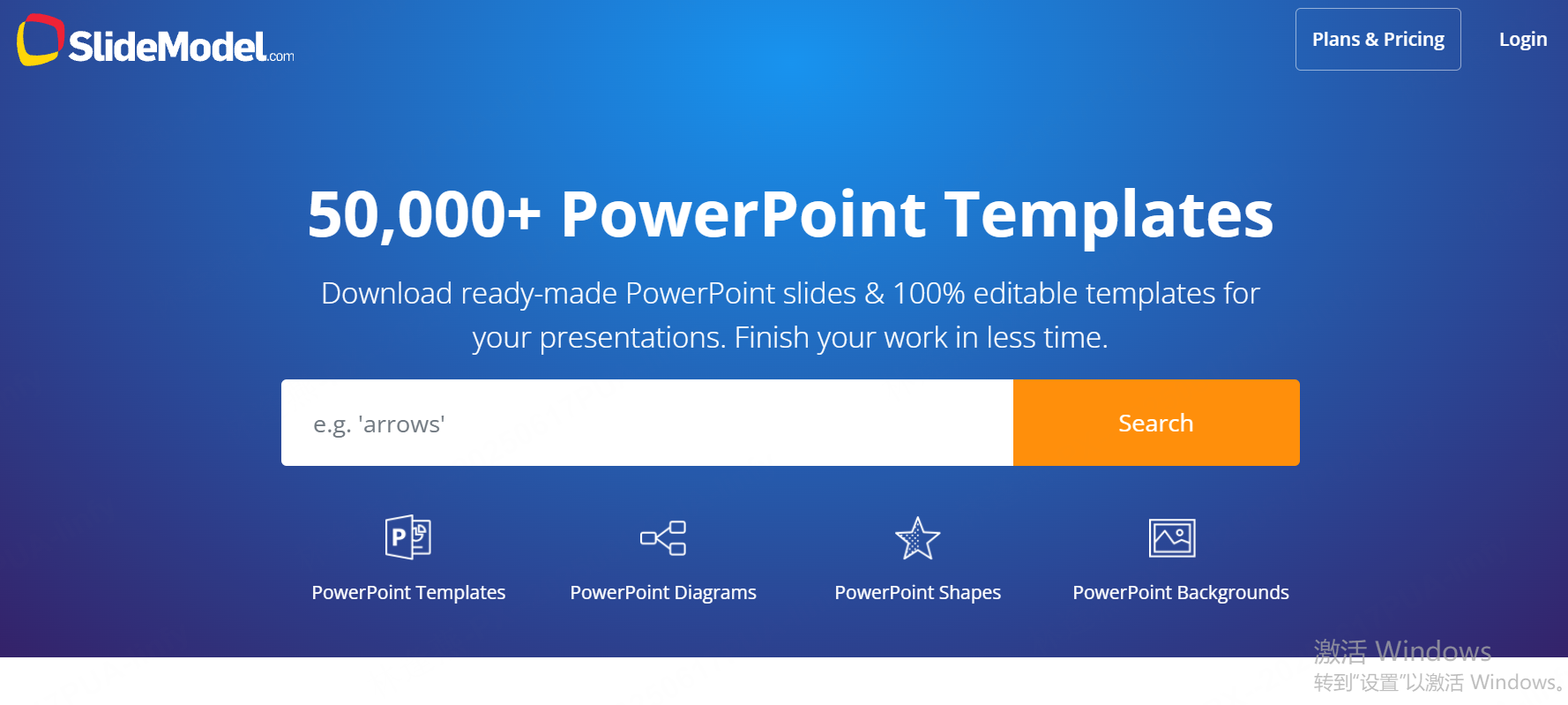 免费PPT生成器SlideModel