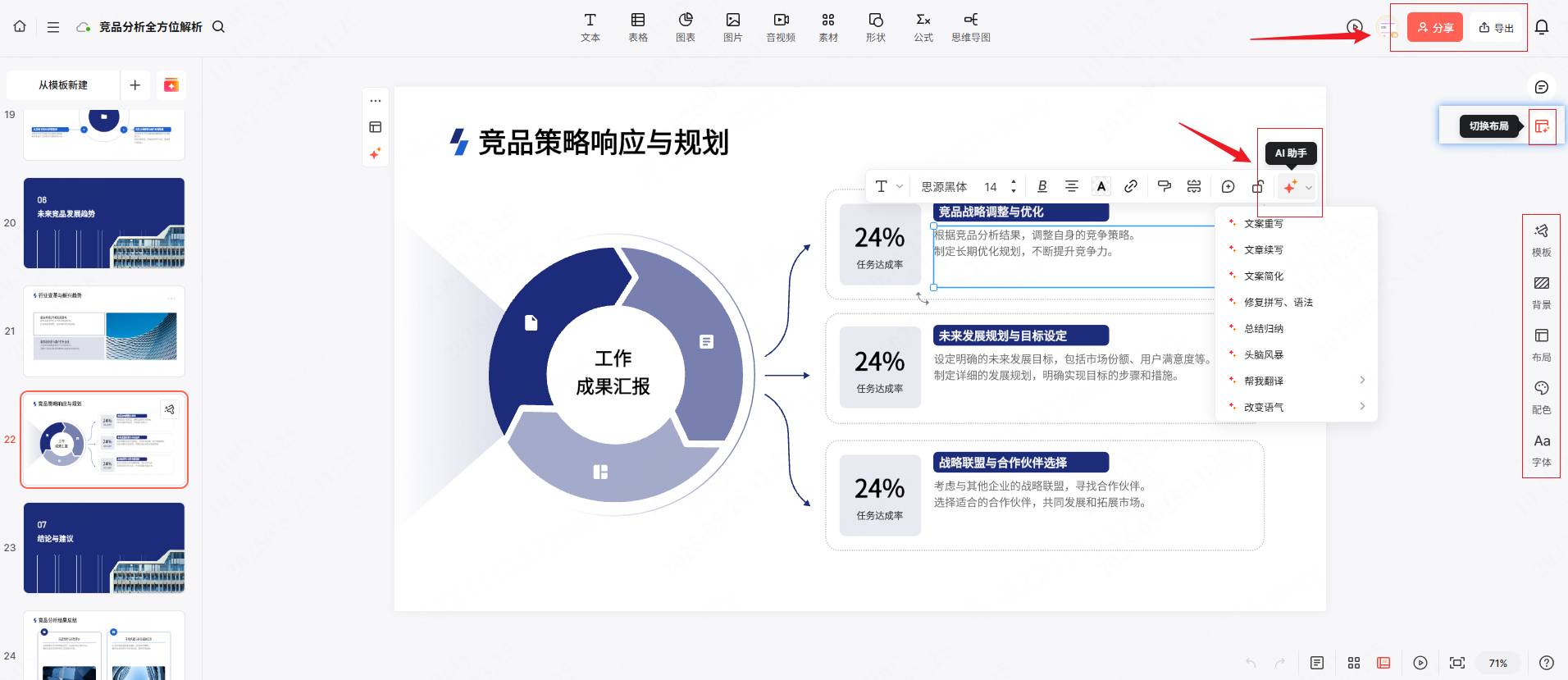 MarkdownPPT生成，立即体验