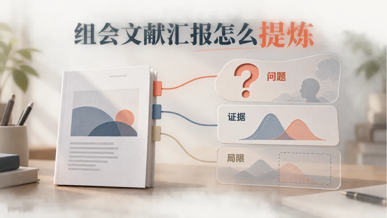 文献中的研究问题、关键证据与适用局限通过出处标记连接