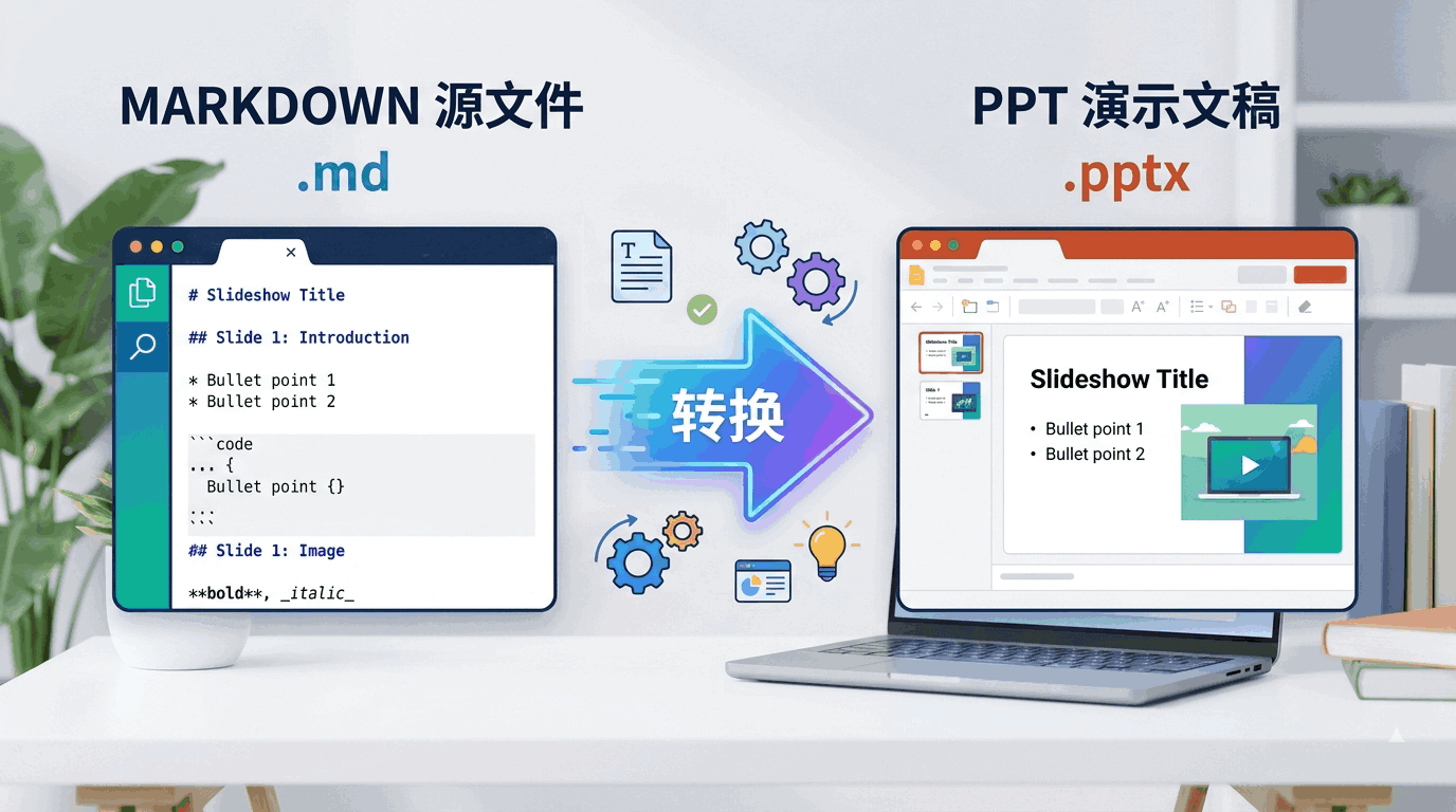 markdown转ppt
