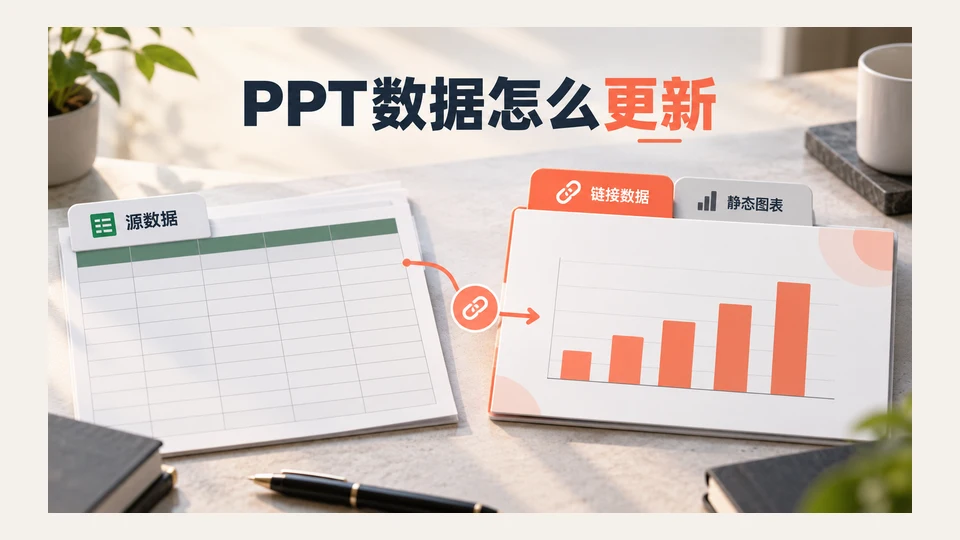 PPT里的Excel数据怎么更新？链接、嵌入与断开前的检查