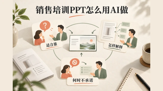 销售培训PPT怎么用AI做？从参数到3类问答