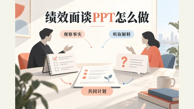 绩效面谈PPT怎么用AI做？事实与发展计划