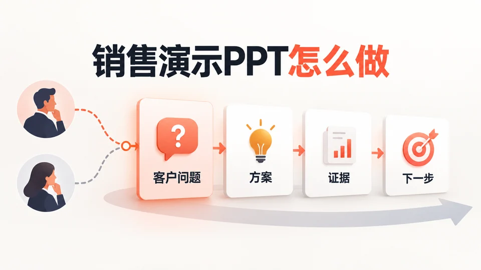 销售演示PPT怎么做？按客户角色选择证据