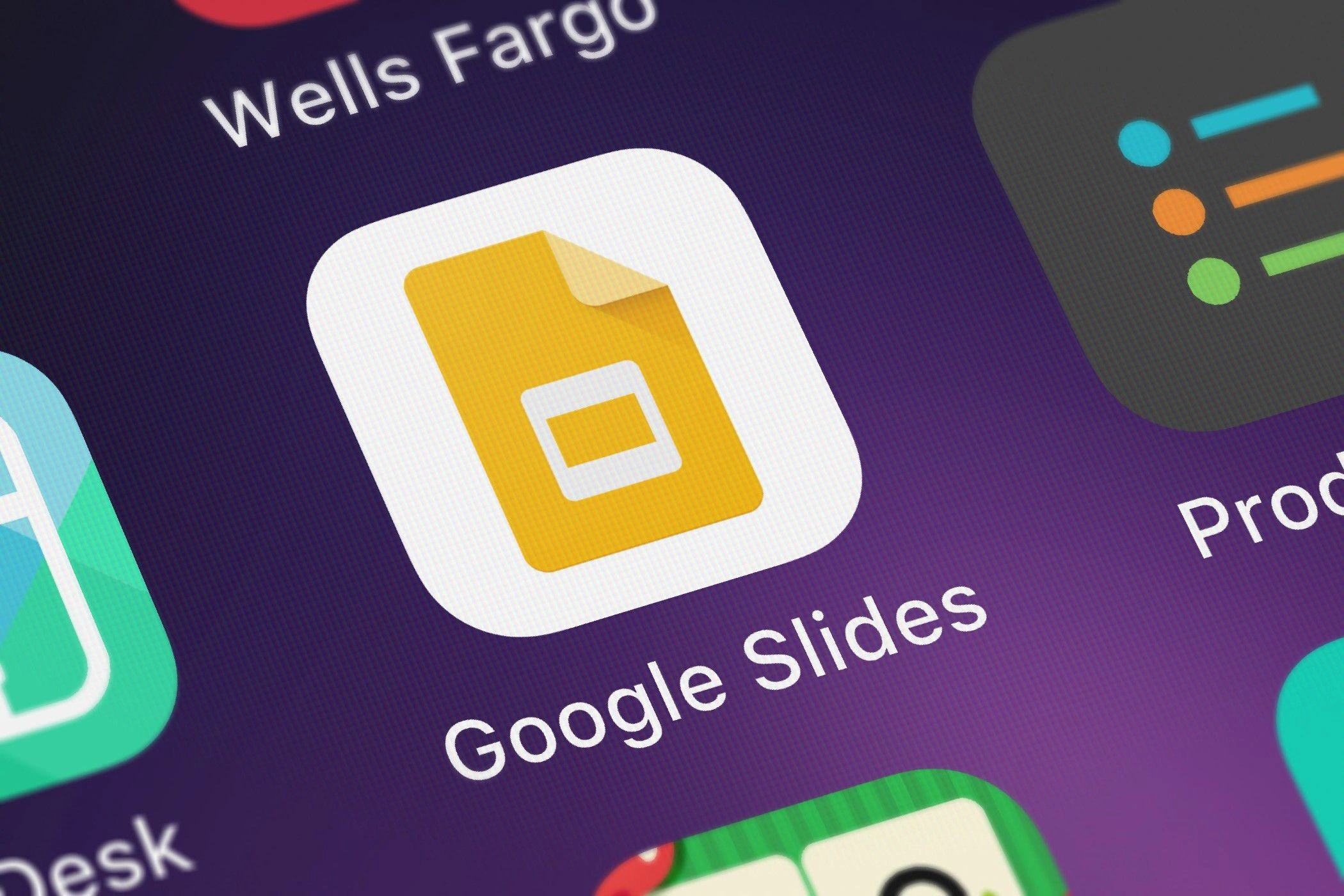 Google Slides应用图标