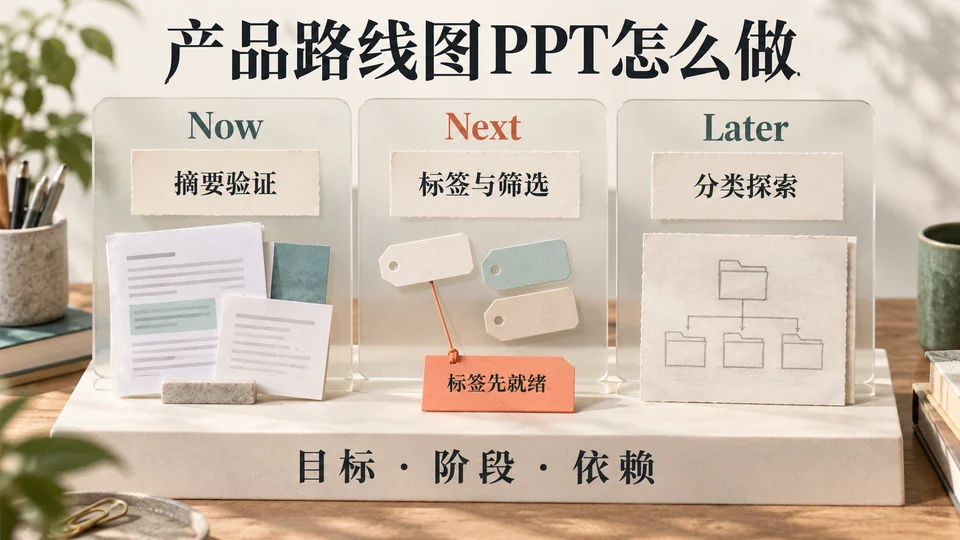 产品路线图PPT怎么做?优先级与阶段安排